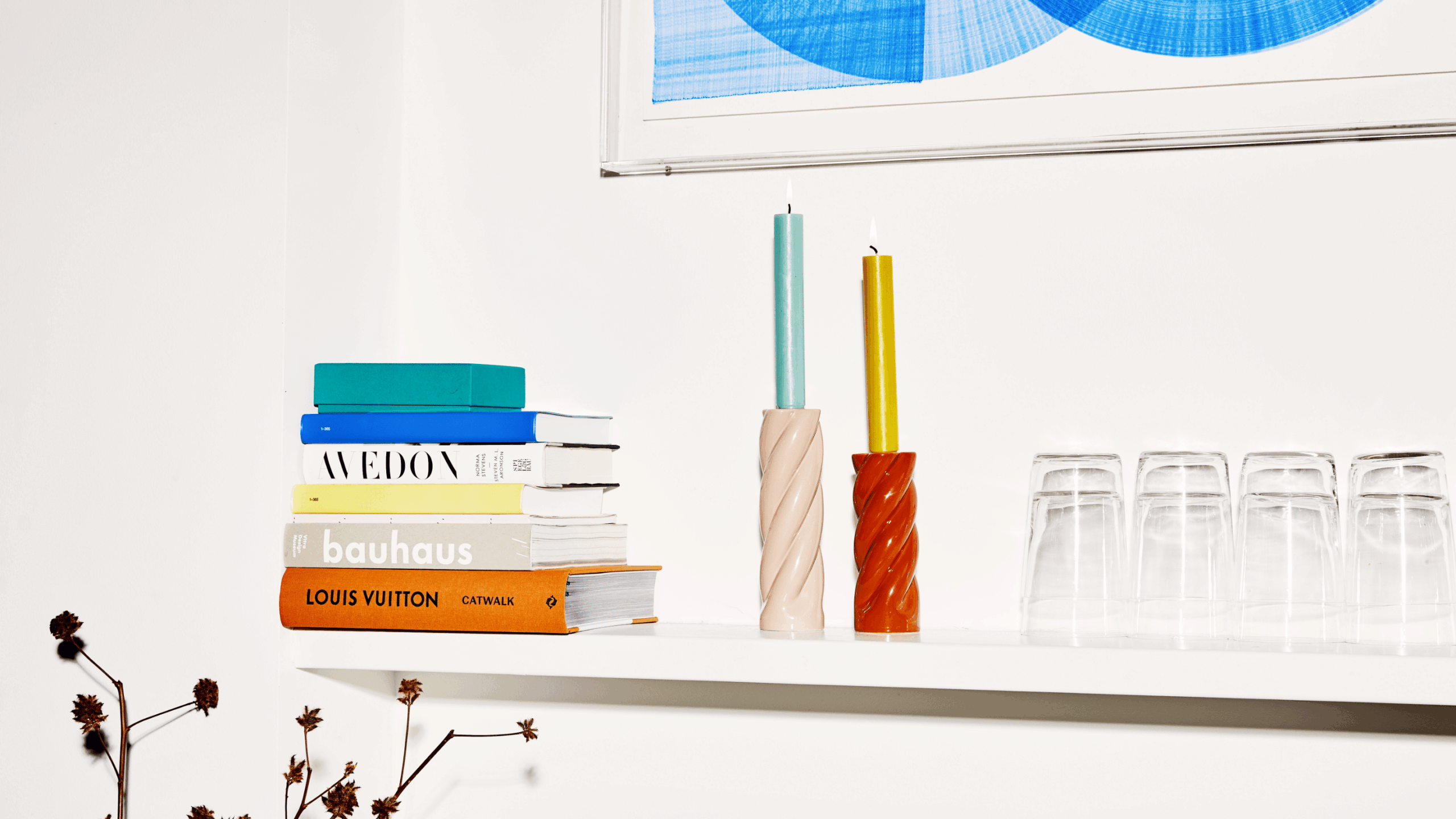 fest-amsterdam-shelf-styling-candles-books-the-phoney-club